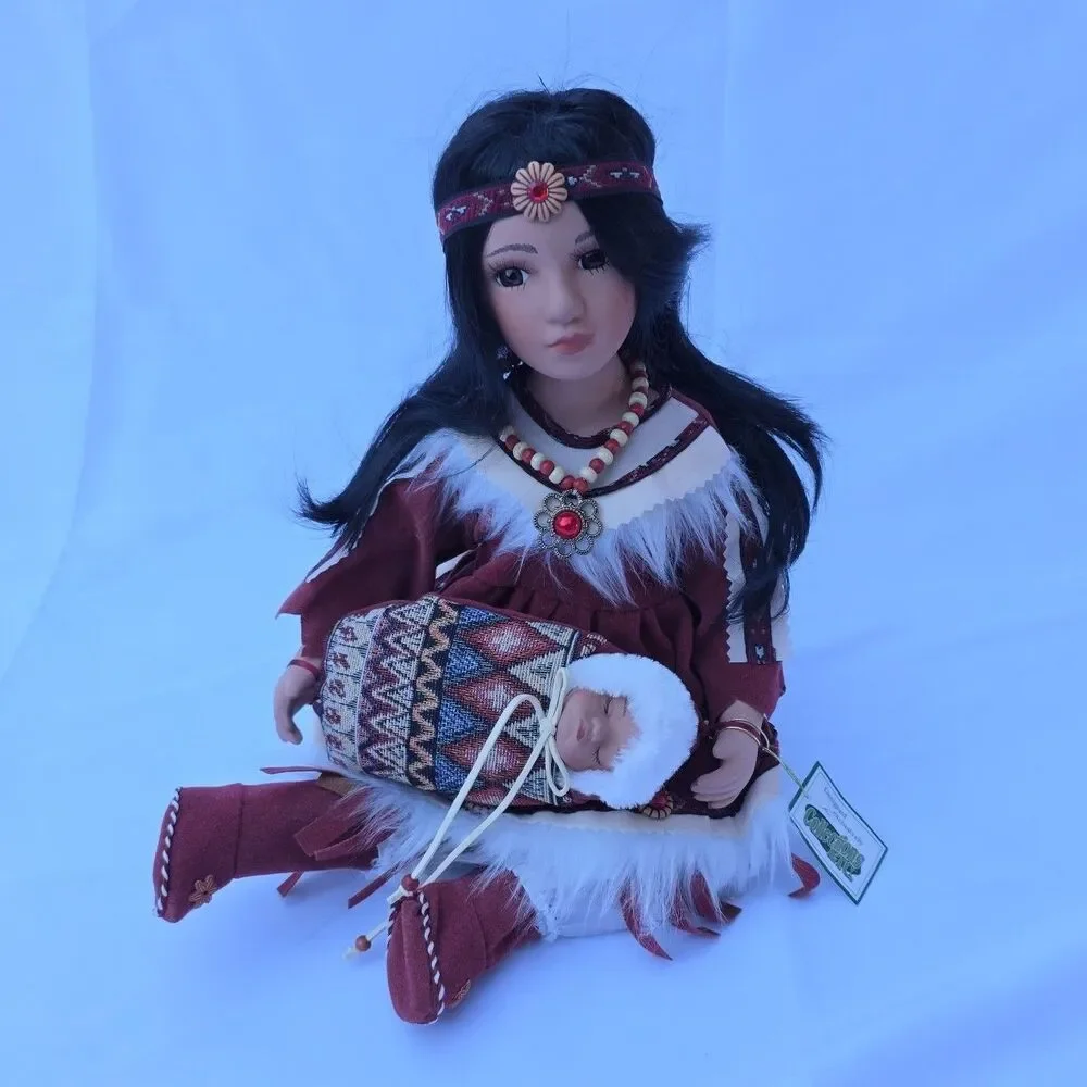 Mother & Baby Native Doll
